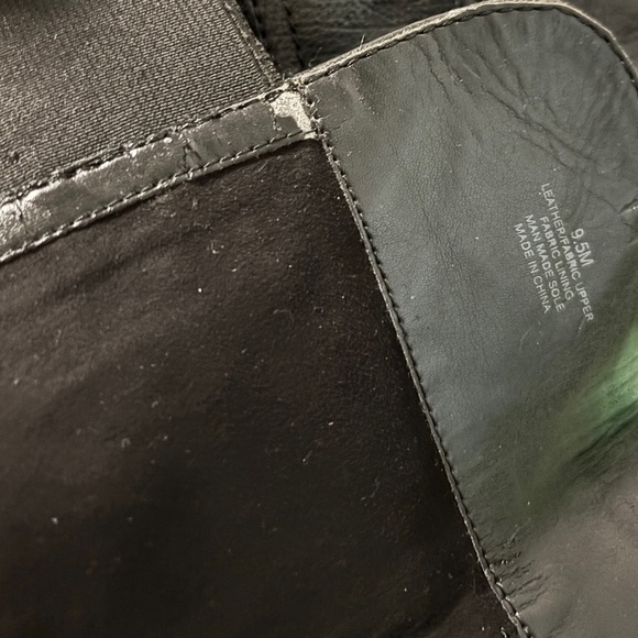 Black Leather Boots Size 9-1/2 Over-the-Knee - Picture 16 of 16